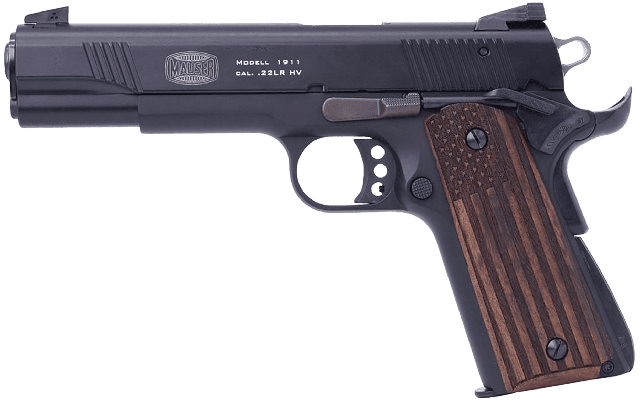Blue Line Solutions Mauser Rimfire 1911 22 Long Rifle 5" 10+1 Steel Aluminum Frame