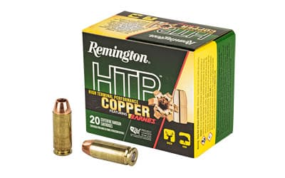 Remington Htp Cpr 10mm Copper Plated Round 155 Grain 20 Rounds