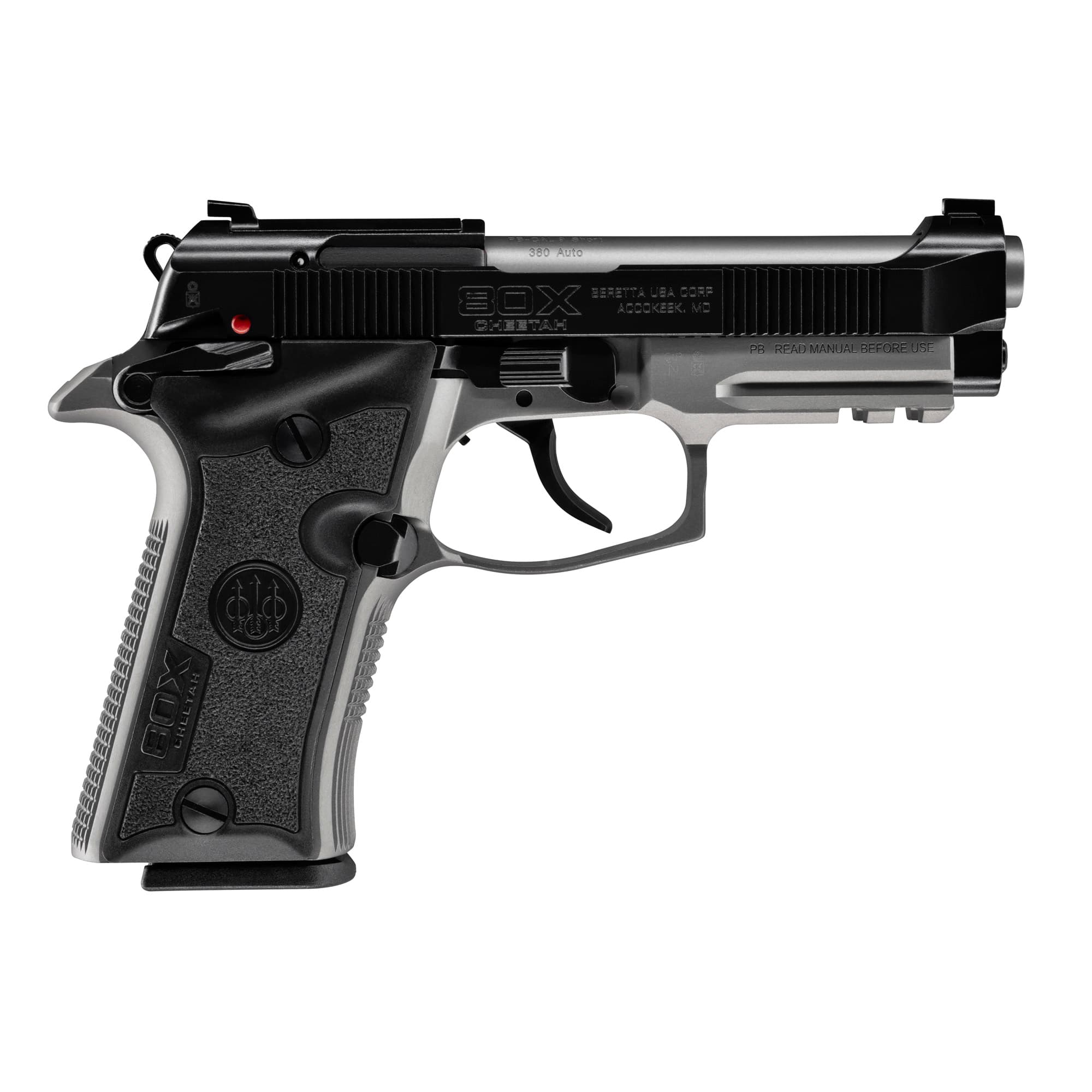 Beretta 80X Cheetah 380 ACP 3.9" 10 Rounds Gray Edition
