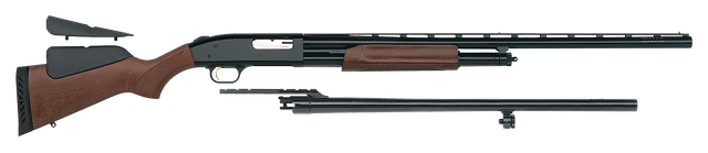 Mossberg 500 Combo Field Deer 12 Gauge 28 inch 5+1 Wood Blued