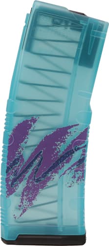 Amend2 Mag Ar 5.56 30rd Translucent Teal Jazz