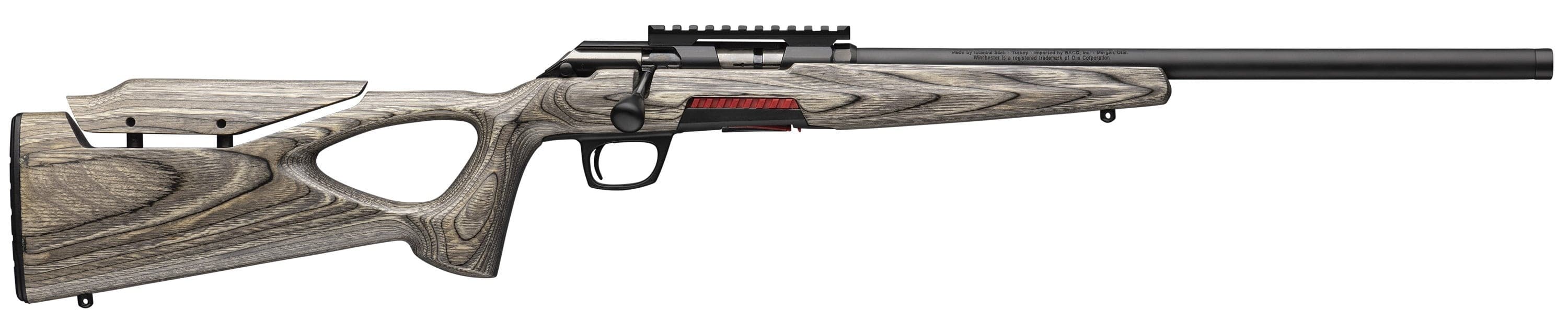 Winchester Xpert Target 22 Long Rifle 18 Inch 10+1 Gray Thumbhole Stock