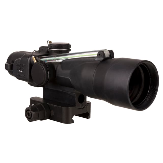 Trijicon Acog 3x30 Rifle Scope Green Crosshair 300Blk BAC Qloc Mount