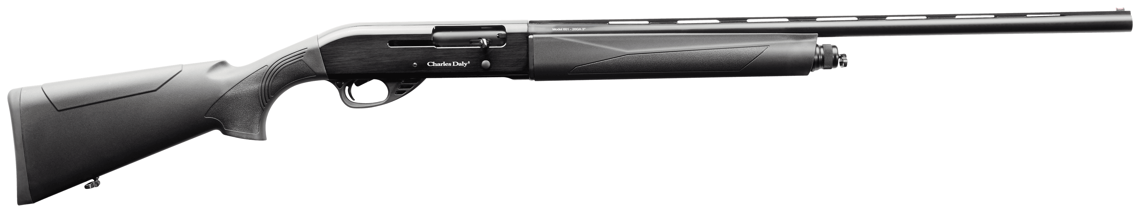 Charles Daly 601 Field 20GA, 26in. Barrel, 4rd - Black (930230)