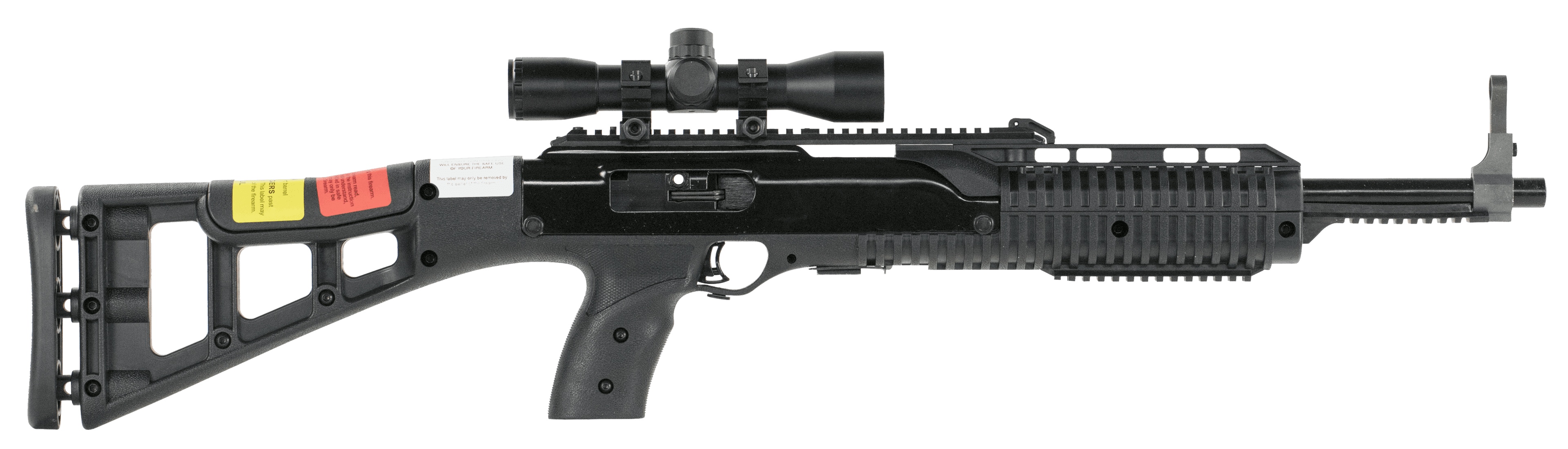 Hi-Point 995TS 9mm Luger 16.5" 10+1 Capacity Metal Finish All Weather Molded Stock