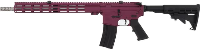 GLFA AR15 Rifle - Black Cherry | .223 Wylde | 16" Heavy Stainless Steel Barrel | 15.25" M-LOK Handguard