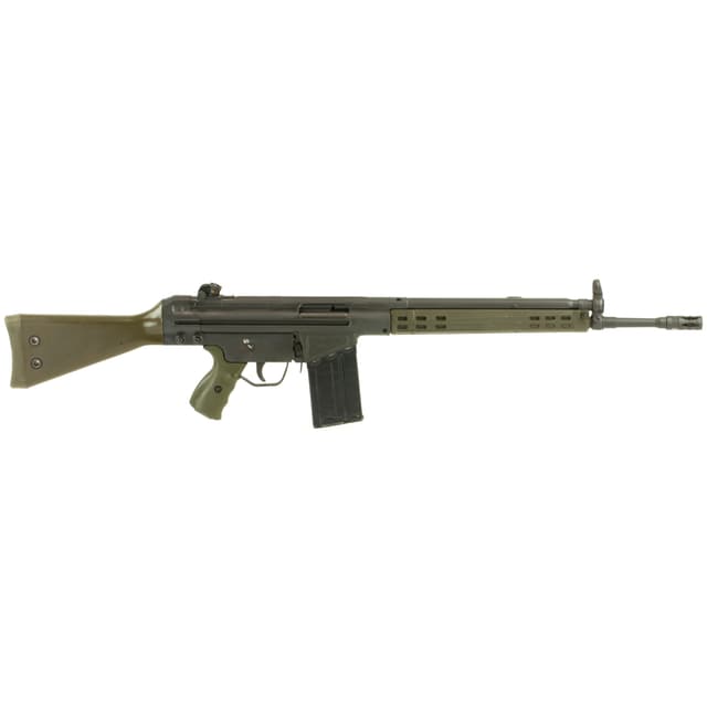 PTR 100 GI *Reconditioned 308 Win,7.62x51mm Nato 18" 20+1, Black Parkerized Reciever, Green Synthetic Furniture (Stock May Be Blemished)