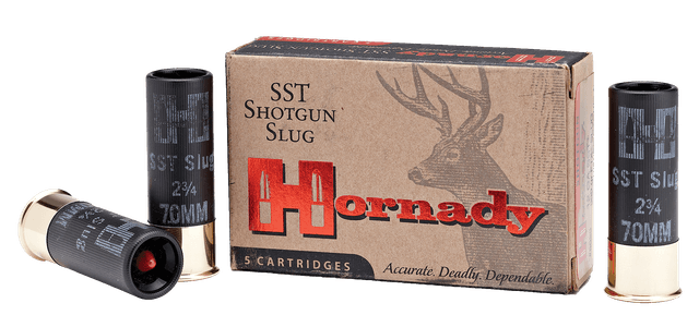 Hornady, Custom Lite FTX Load, 12 Gauge, FTX Slug, 300 Grain, 5 Rounds
