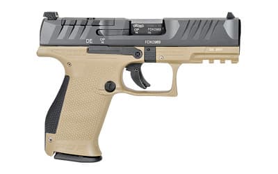 Walther Pdp Compact Optic Ready 9mm 4 inch 15+1 Tan and Black