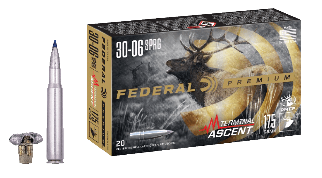 Federal Terminal Ascent 30-06 Springfield 175 Grain 20 Rounds