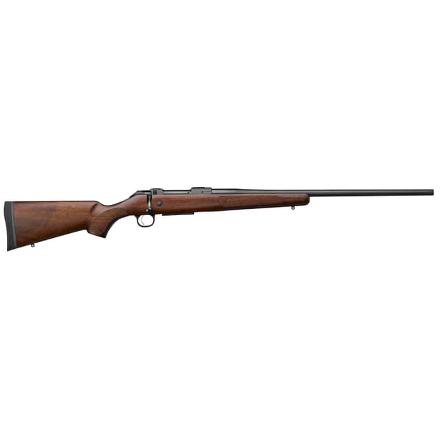 CZ 600 Plus American Rifle 243 Win 20 in. Walnut w/Drill&Tap Threaded 5 rd.