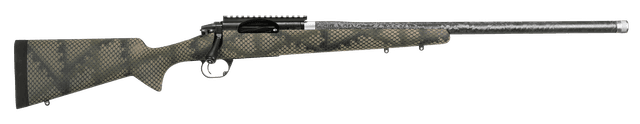 Proof Research 137567 Elevation 2.0 300 PRC 3+1 22" Carbon Fiber Match Grade Threaded Barrel, Picatinny Rail Receiver, Tactical Flat Dark Earth Fixed Carbon Fiber Stock,