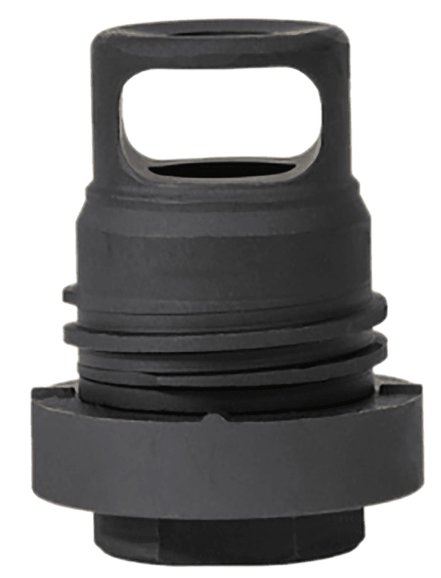 Yankee Hill Mini Phantom Q.D. Muzzle Brake Melonite Steel 5/8"-24 tpi for 30 Cal AR-Platform