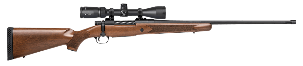 Mossberg Patriot 300 Winchester Magnum 24 inch Barrel 3+1 Walnut Blued