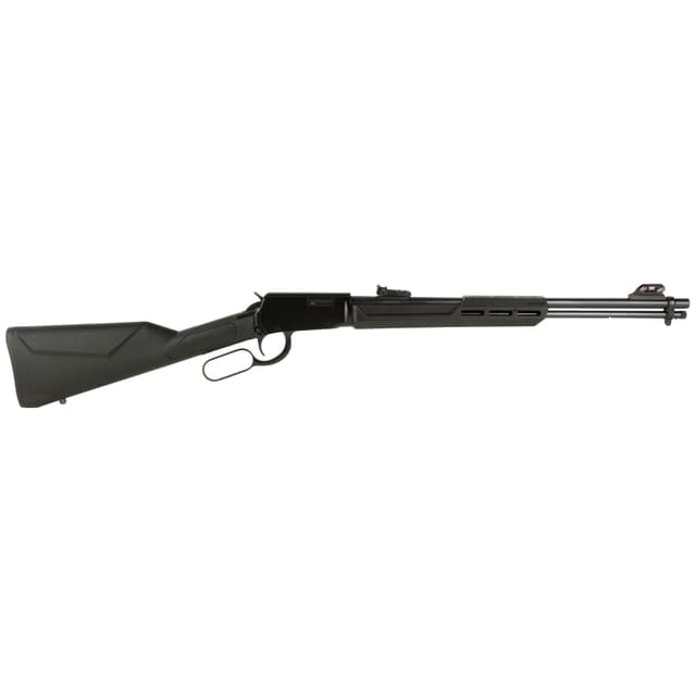 Rossi Rio Bravo Lever Action Rifle - Black | .22 WMR | 20" Barrel | 12rd | Synthetic Stock & Forend