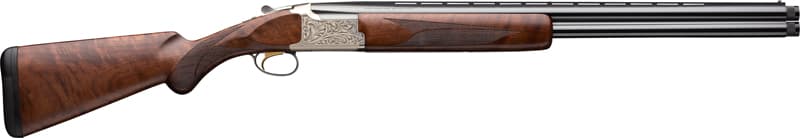 Browning Citori Feather Lightning 12 Gauge 28 inch 2 Rounds Satin Nickel Walnut
