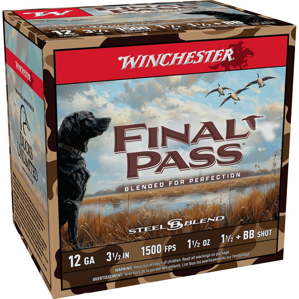 Winchester Final Pass 12 Gauge BB 1.5 Blend 1 1/2 oz 25 Rounds