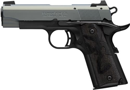 Browning 1911-380 22 Long Rifle 3.63 in 10 Rounds Northern Lights Cerakote Matte Aluminum