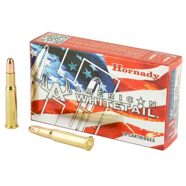 Hornady American Whitetail Rifle Ammo 30-30 Win 150 gr. InterLock Round Nose 20 rd.