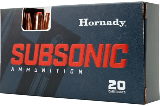 Hornady Subsonic 45-70 Gov Sub X 410 Grain 20 Rounds