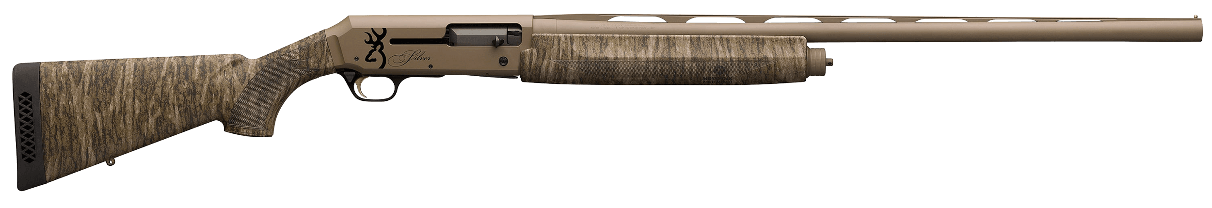 Browning Silver Field 12 Gauge 28in 4 Round Flat Dark Earth Mossy Oak Bottomland