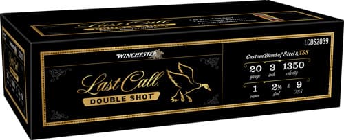 Winchester Last Call Double Shot 20 Gauge Tss 1 Ounce 25 Rounds