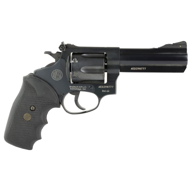 Rossi RM64 Revolver - Black | .357 Mag | 4" Barrel | 6rd | Rubber grip