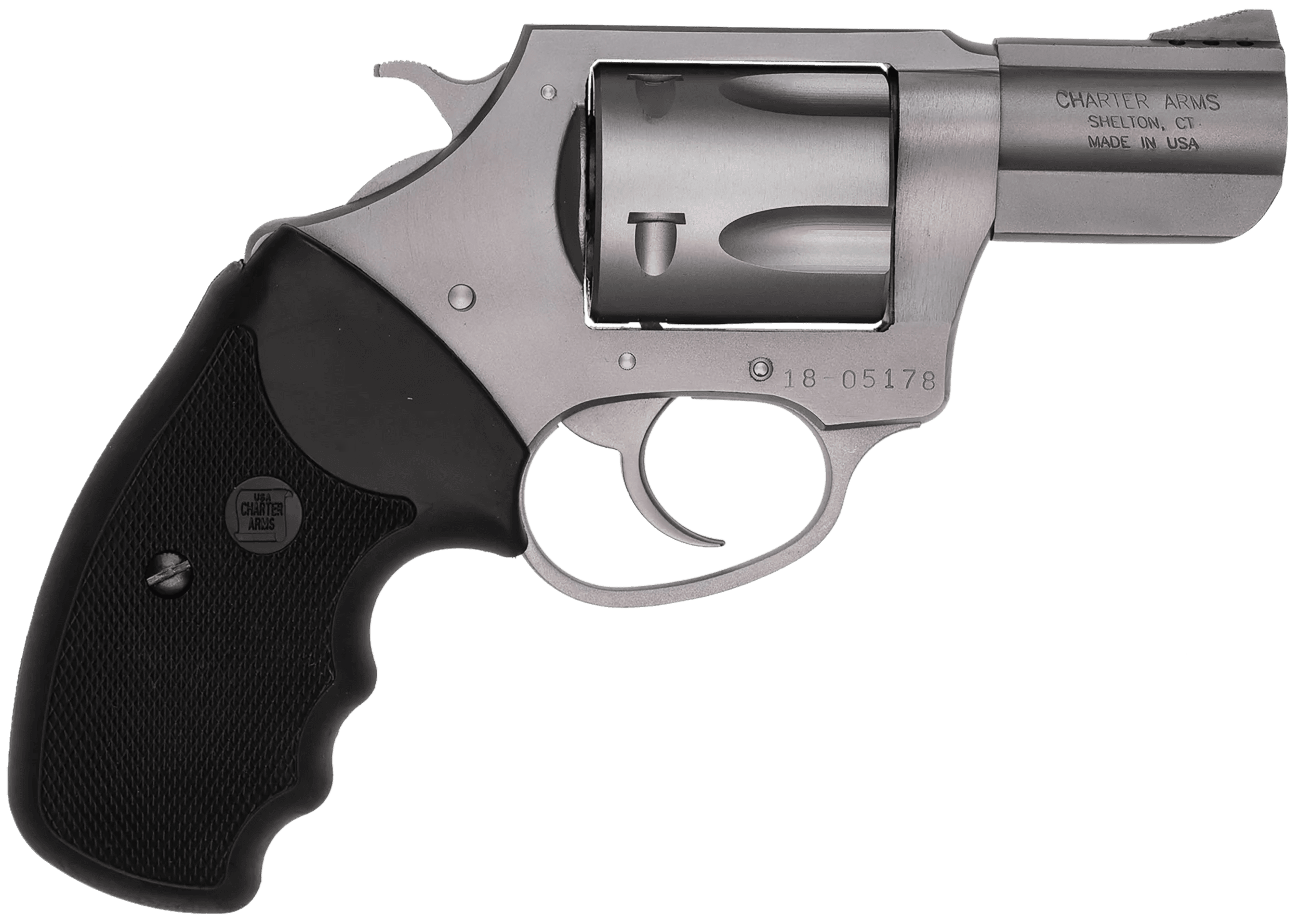 Charter Arms Mag Pug Revolver 357 Magnum 2.2 in Stainless 5 rd.