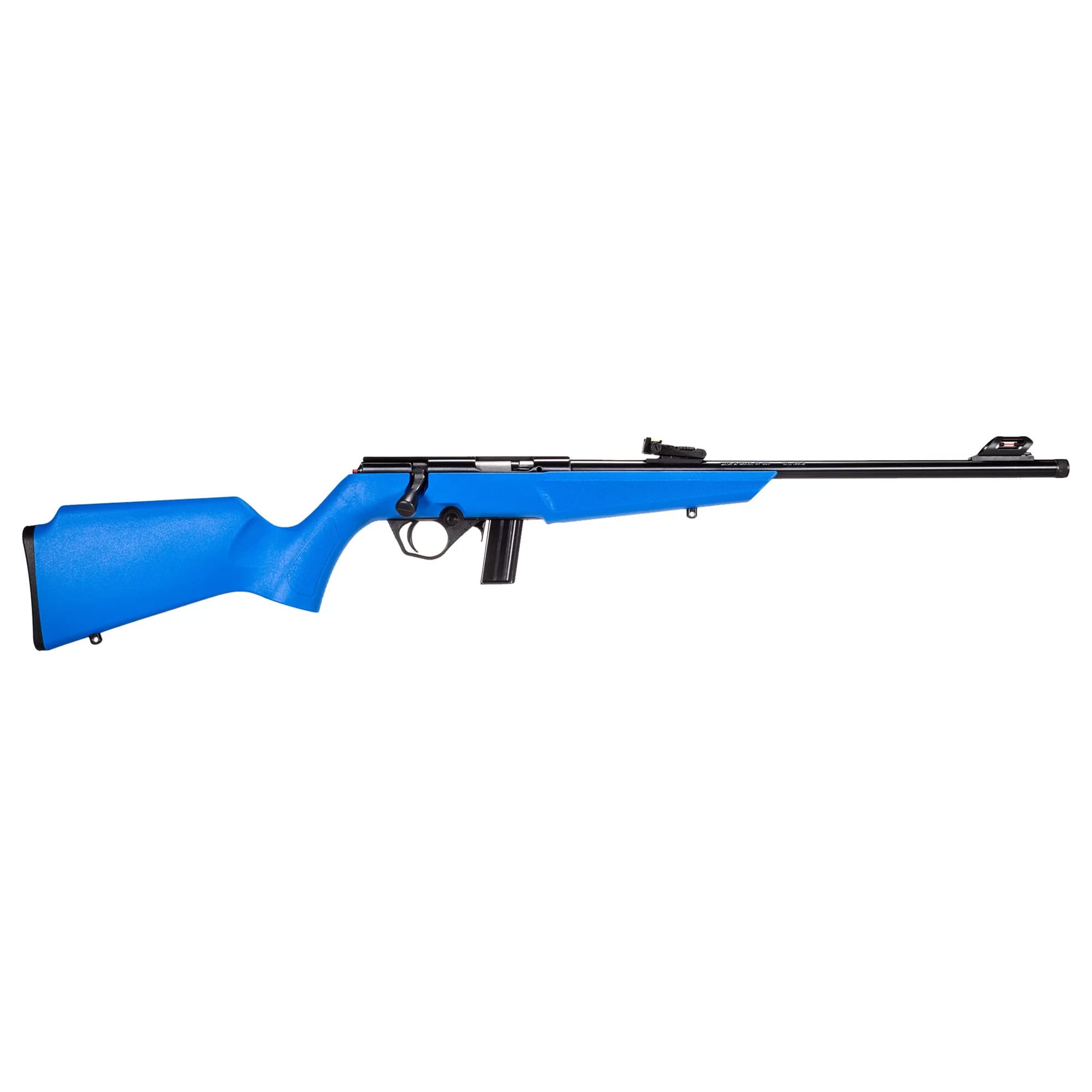 Rossi Compact Bolt Action Rimfire Rifle - Black / Blue | .22 LR | 16.5" Barrel | 10rd | Polymer Stock