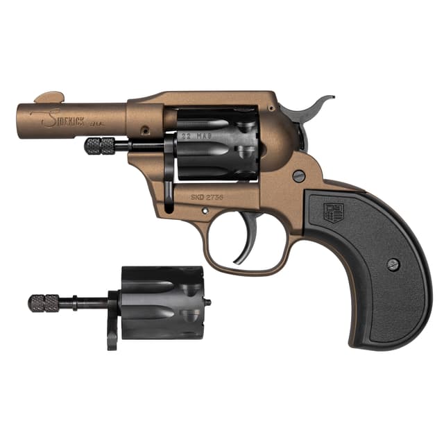 Diamondback Sidekick Birdshead, 22 Lr/Wmr, 3 inch, 9 Round, Midnight Bronze