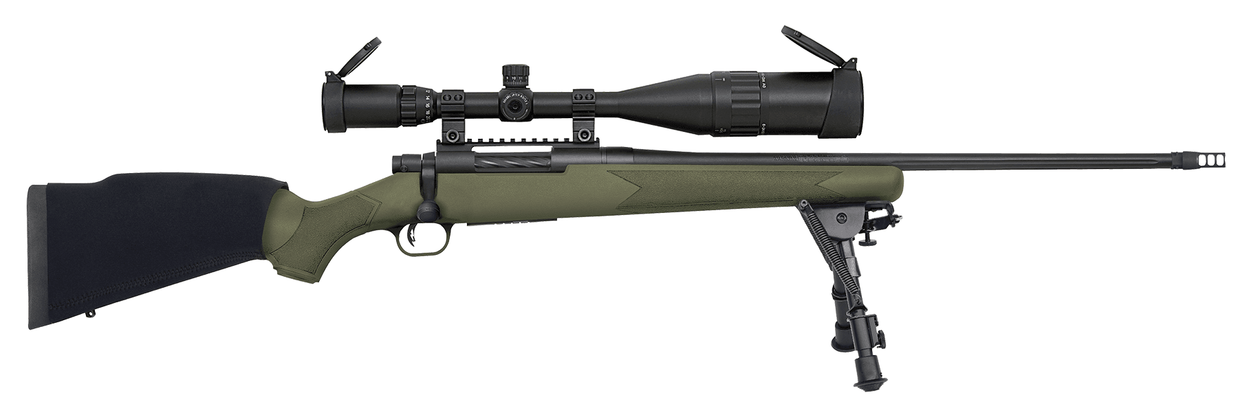 Mossberg Patriot Night Train 308 Winchester 22 inch 5+1 OD Green Right Hand