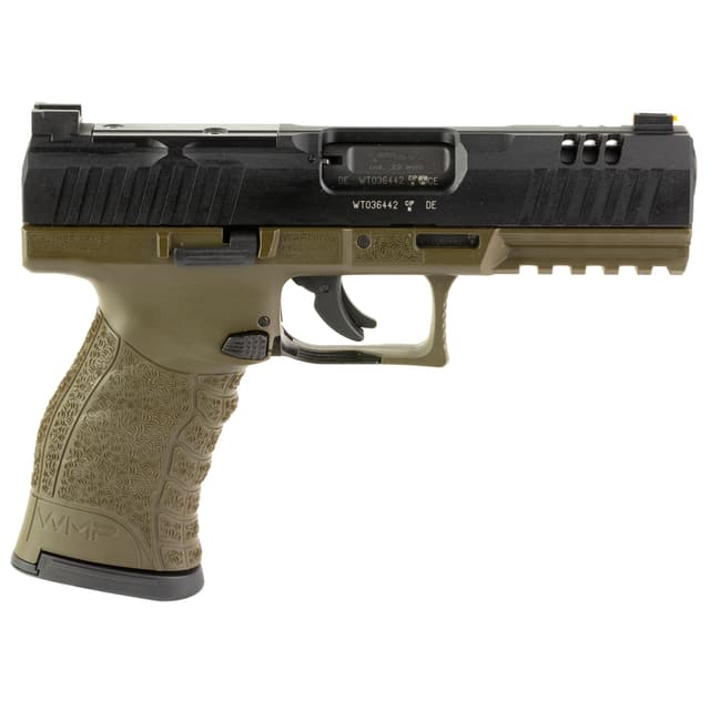 Walther Arms Magnum Pistol 22 WMR 4.5 in 15+1 Olive Drab Optic Ready